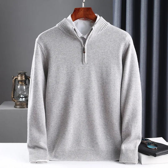 Brandon | Men's Pure Cashmere Sweater - MORI