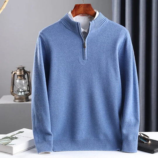 Brandon | Men's Pure Cashmere Sweater - MORI