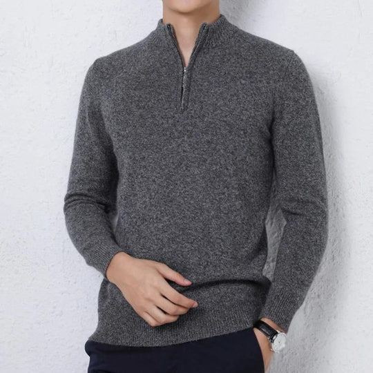 Brandon | Men's Pure Cashmere Sweater - MORI