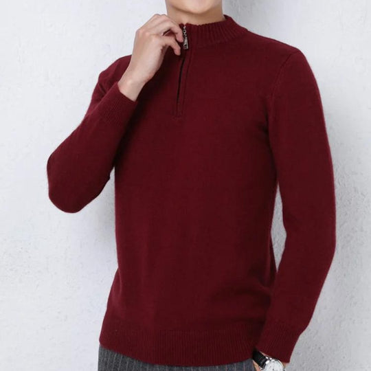 Brandon | Men's Pure Cashmere Sweater - MORI