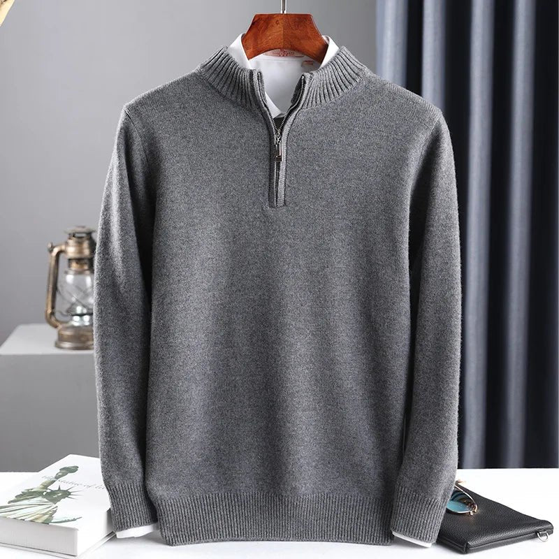 Brandon | Men's Pure Cashmere Sweater - MORI