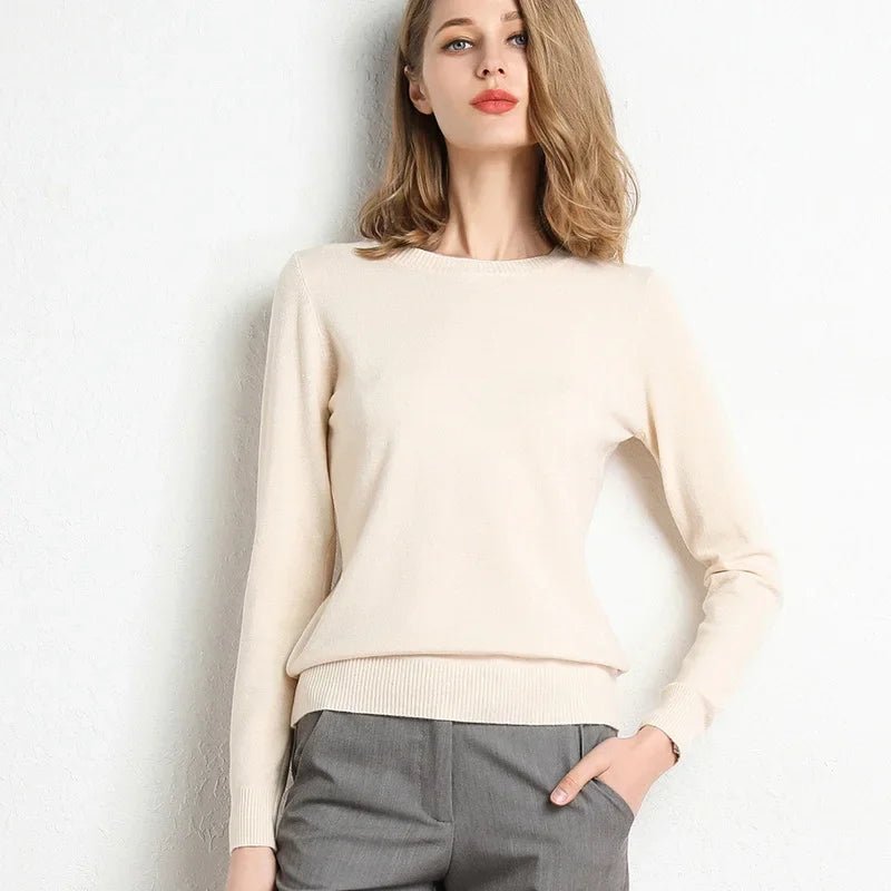 Brooke | Slim Cashmere Pullover - MORI