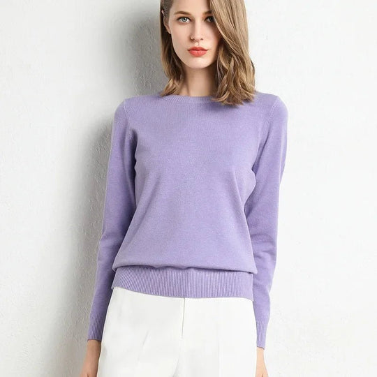 Brooke | Slim Cashmere Pullover - MORI