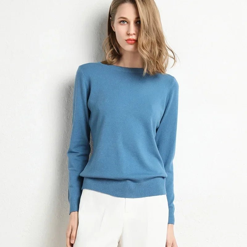 Brooke | Slim Cashmere Pullover - MORI