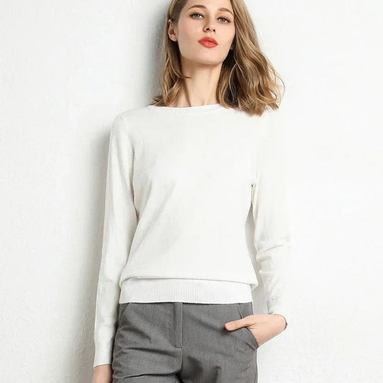 Brooke | Slim Cashmere Pullover - MORI