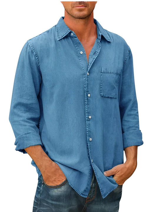 James | Casual Long-Sleeve Shirt - MORI