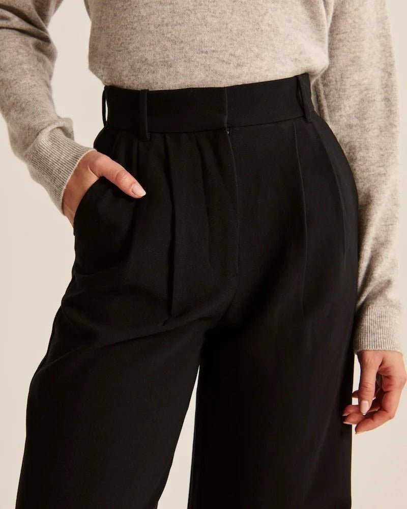 Lena | Tailored Wide-Leg Pants - MORI