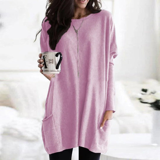 Milea | Long-sleeved Tunic with Pockets - MORI