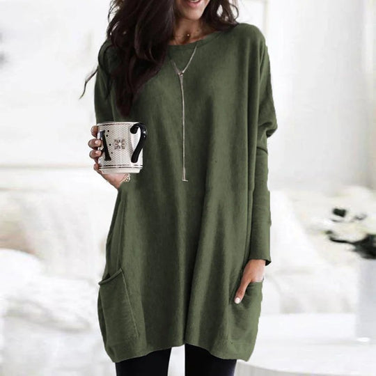 Milea | Long-sleeved Tunic with Pockets - MORI