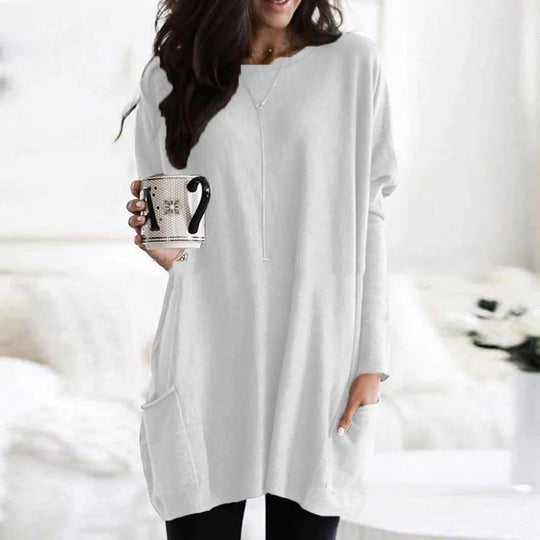 Milea | Long-sleeved Tunic with Pockets - MORI