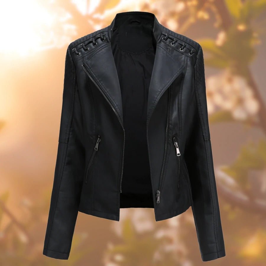 Nicole | Women's Stylish Leather Jacket - MORI