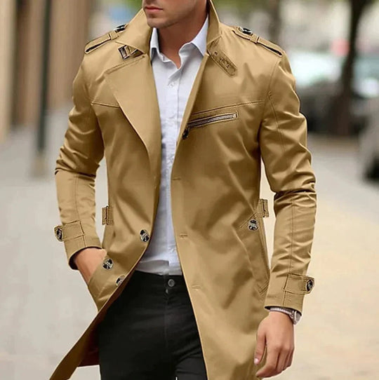 Roberto | Stylish Trench Coat for Men - MORI