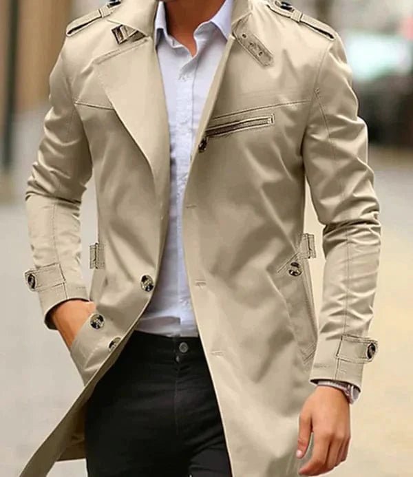 Roberto | Stylish Trench Coat for Men - MORI